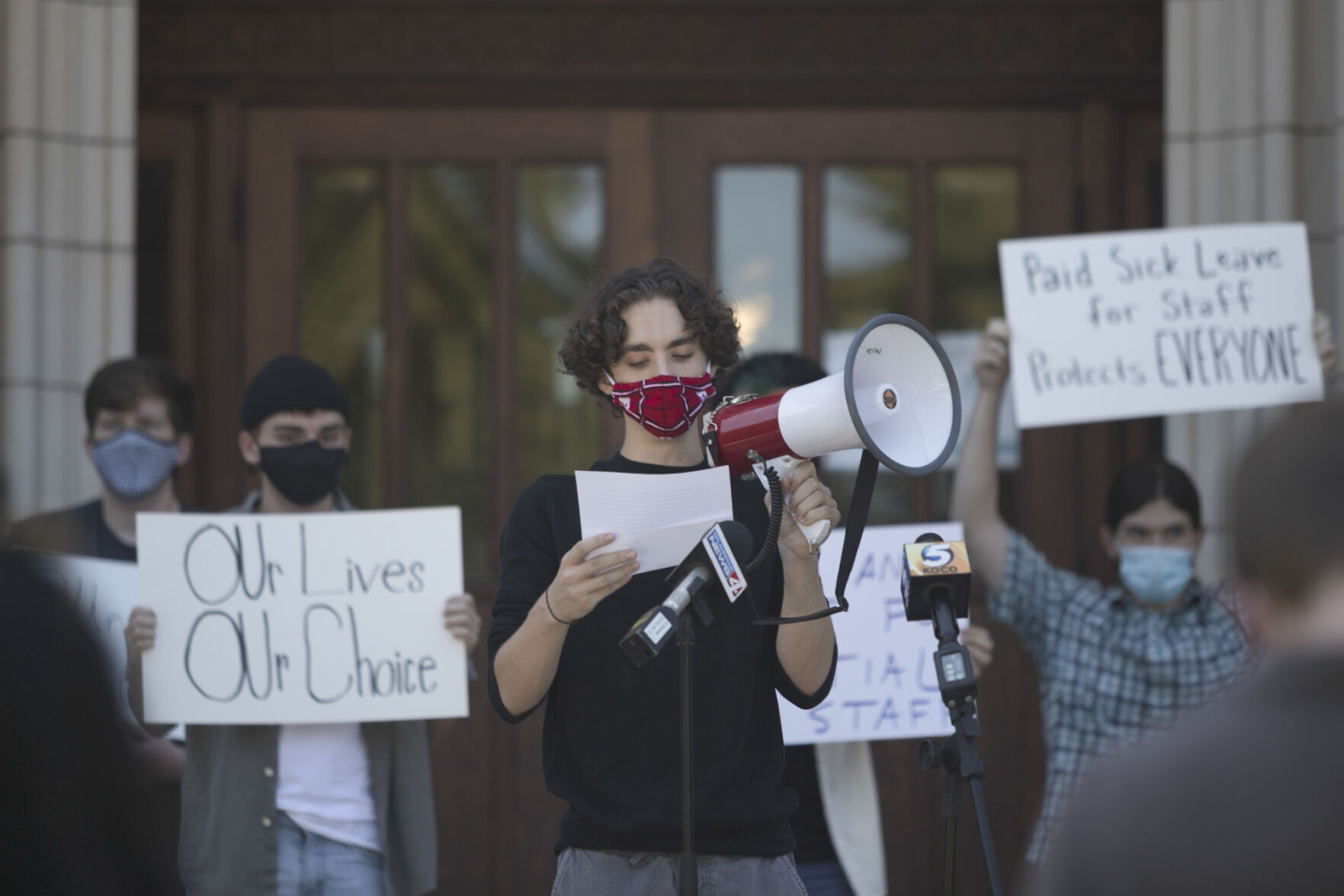 Protester
